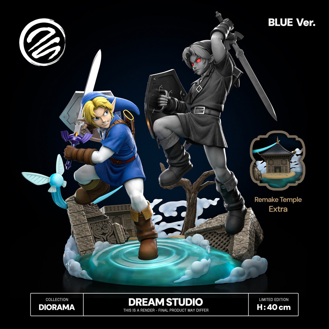 PRE ORDER] The Legend of Zelda - Dream Studio - Link Vs Dark Link