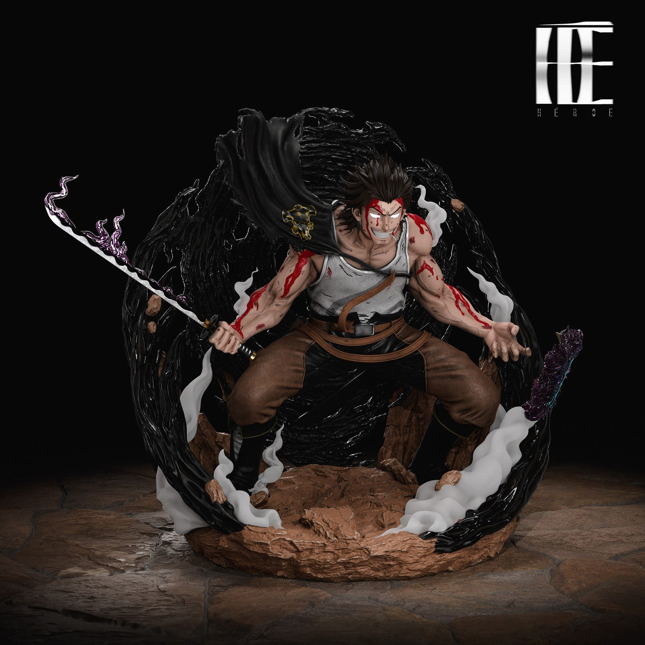 clover*‪ஐ様（リピーター様） PRE ORDER] Black Clover - Heroe Collectibles Studio - Yami (Price