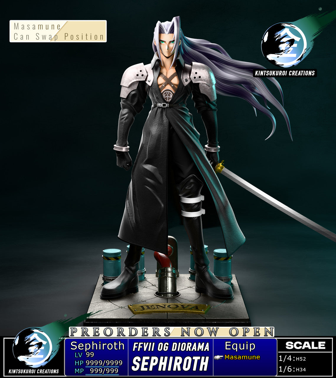 kimiherorin　ファイナルファンタジーVII ソフビ　5体 kimiherorin ファイナルファンタジーVII ソフビ 5体 PRE ORDER] Final