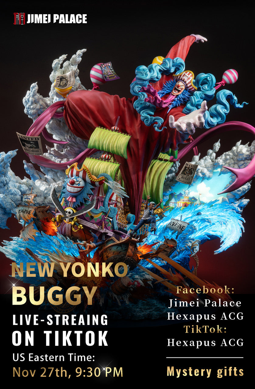 PRE ORDER] One Piece - Jimei Palace Studio - New Yonko Buggy