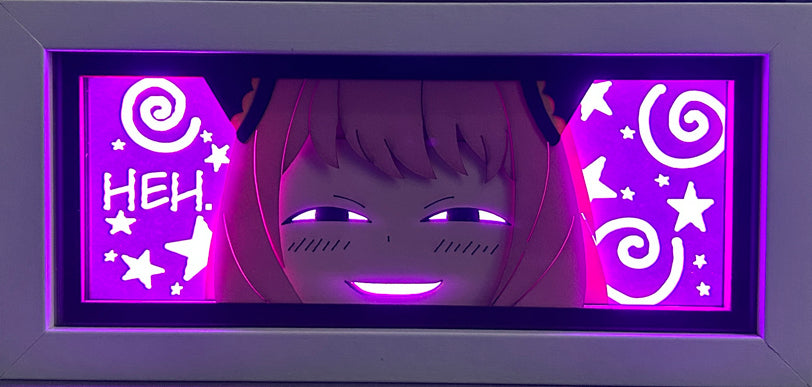 Spy x Family - Anya Smug Light Box (Shipping Calculated At Checkout)