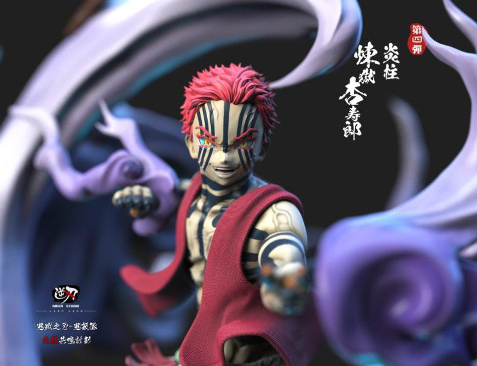 Demon Slayer - Niren Studio - Rengoku vs Akaza (Price Does Not Include Shipping - Please Read Description)