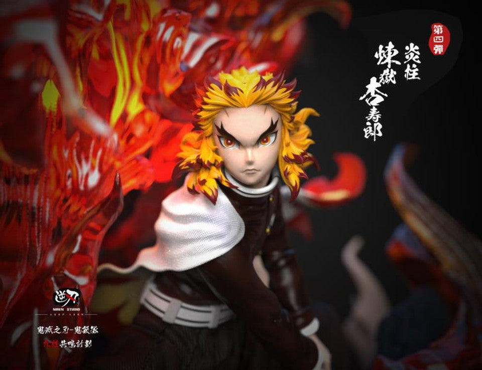 Demon Slayer - Niren Studio - Rengoku vs Akaza (Price Does Not Include Shipping - Please Read Description)