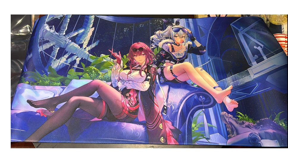 Honkai Star Rail HSR - Kafka and Silver Wolf Style 3 Mousepad