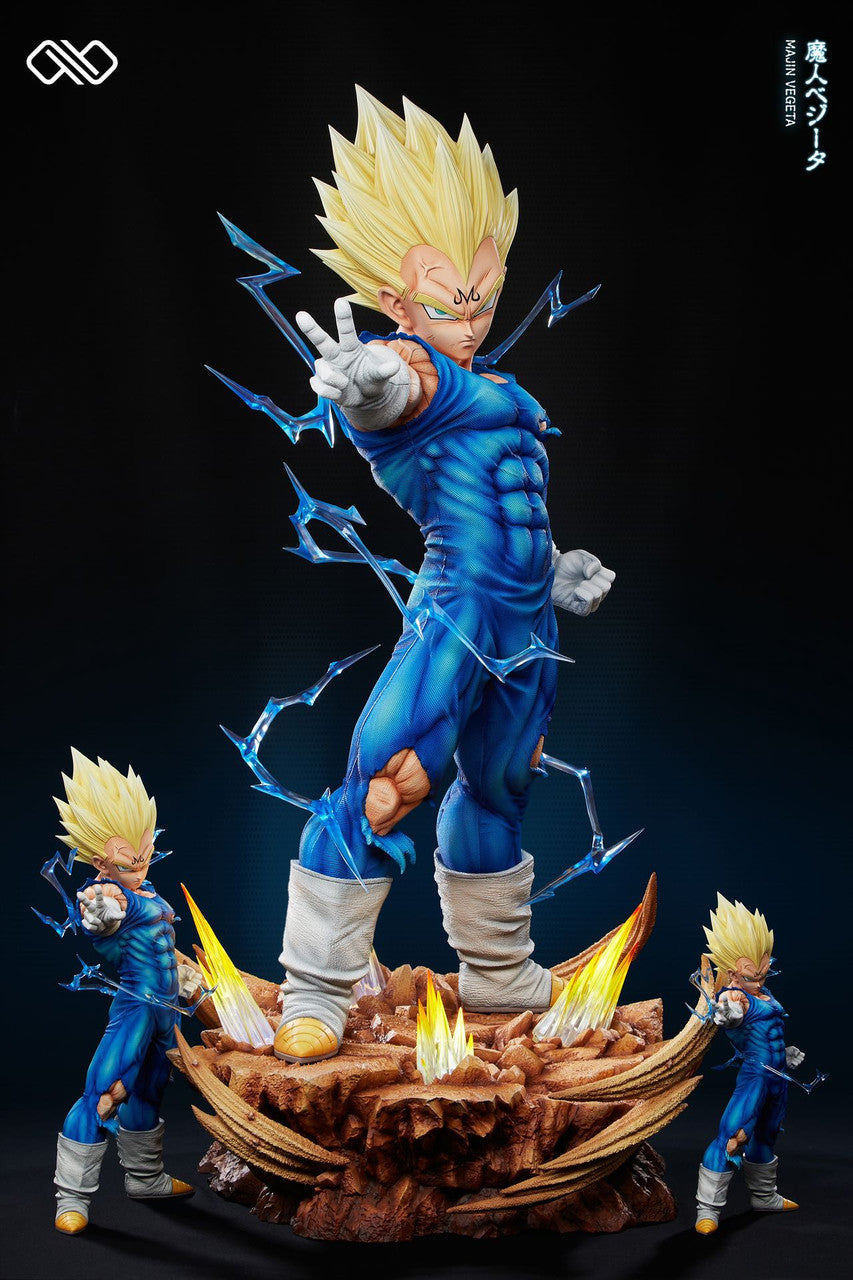 Figurine Dragon Ball Z – Majin Vegeta Ultimate Spark Par Bandai – Collection DBZ Bejita