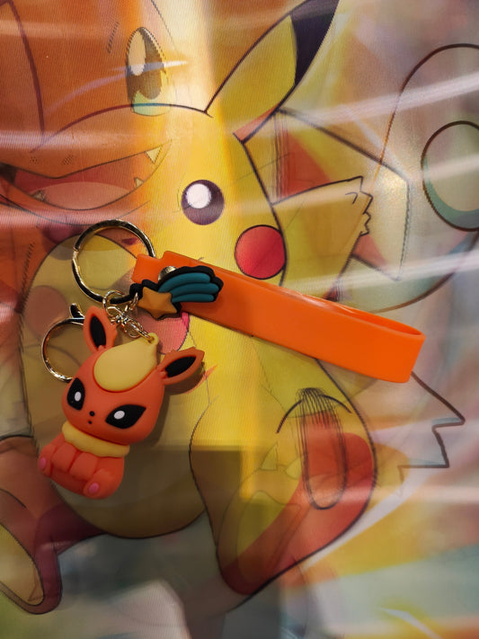 Pokemon - Flareon Mini Fig. Keychain
