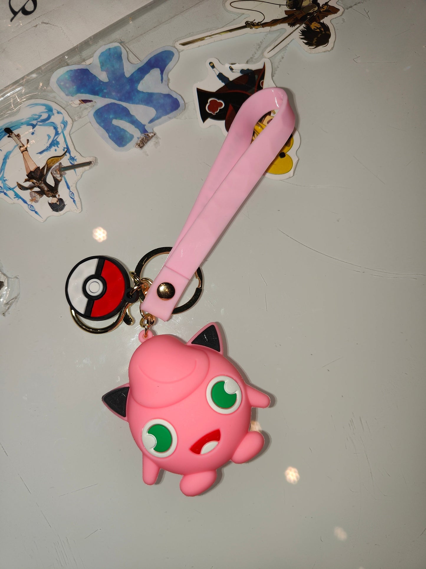 Pokemon - Jigglypuff Mini Fig. Keychain