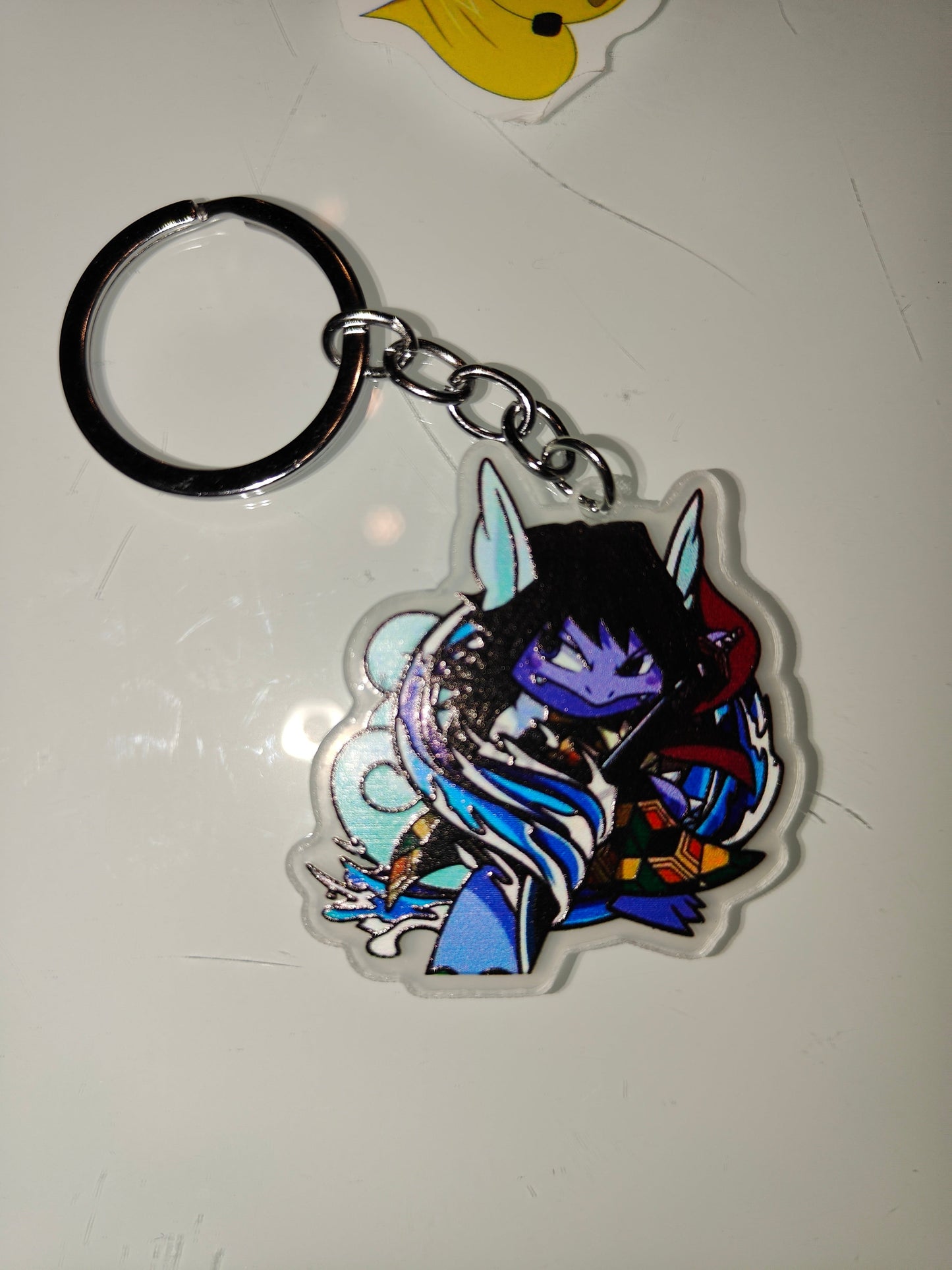 Pokemon x Demon Slayer Cross-over Acrylic Keychains