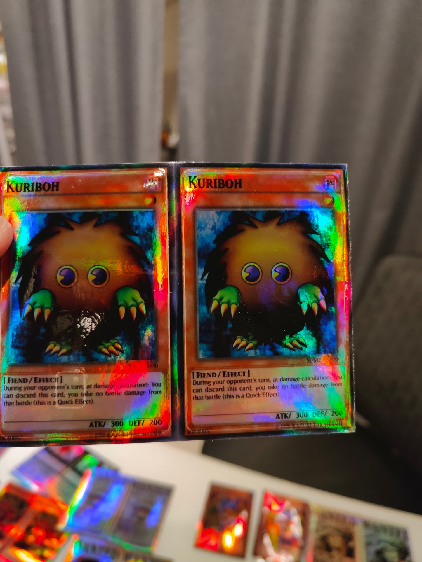YuGiOh - Kuriboh Holographic Credit Card Sticker (Please Read Description)