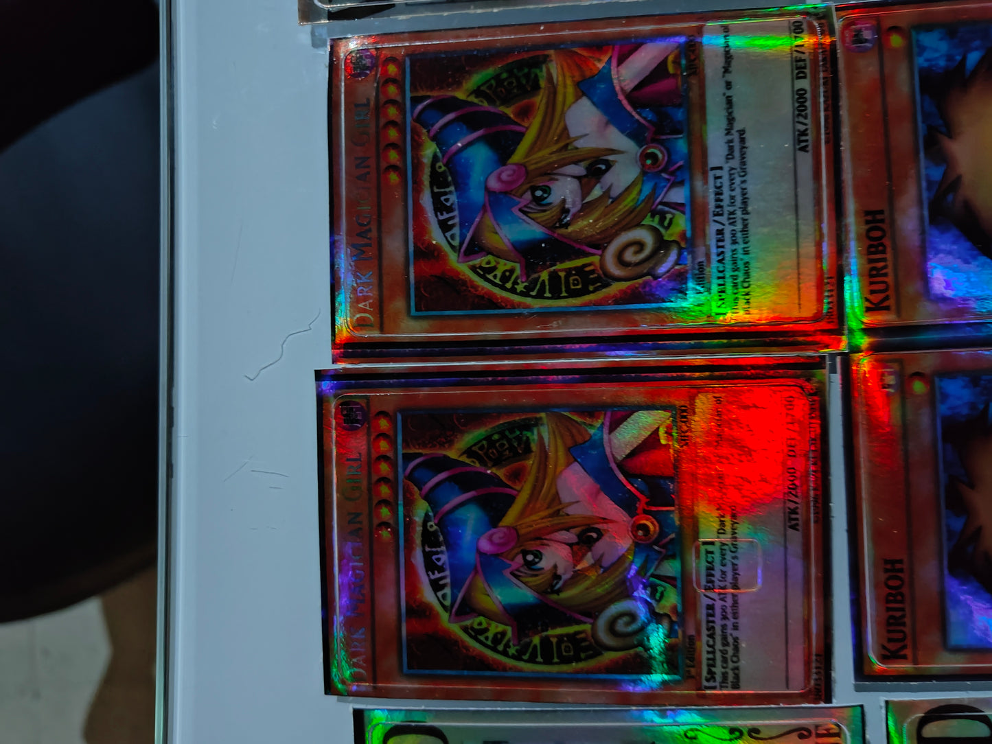YuGiOh - Dark Magician Girl Holographic Credit Card Sticker (Please Read Description)