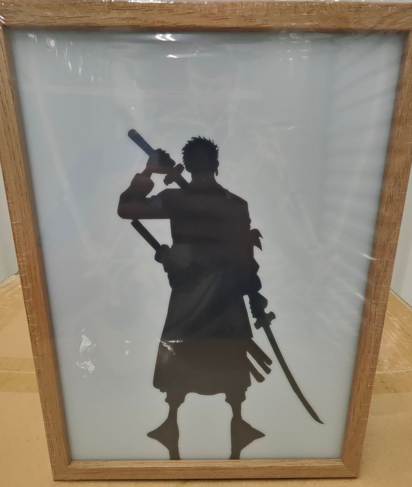 One Piece - Zoro Style 1 Light Up Frame Art Portrait