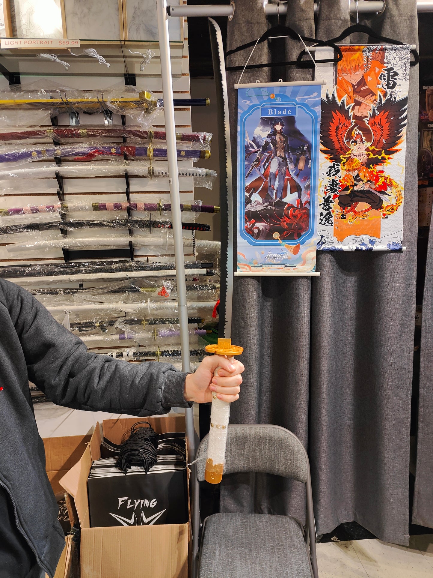 One Piece - Roronoa Zoro White Enma Metal Sword (Price Does Not Include Shipping - Please Read Description)