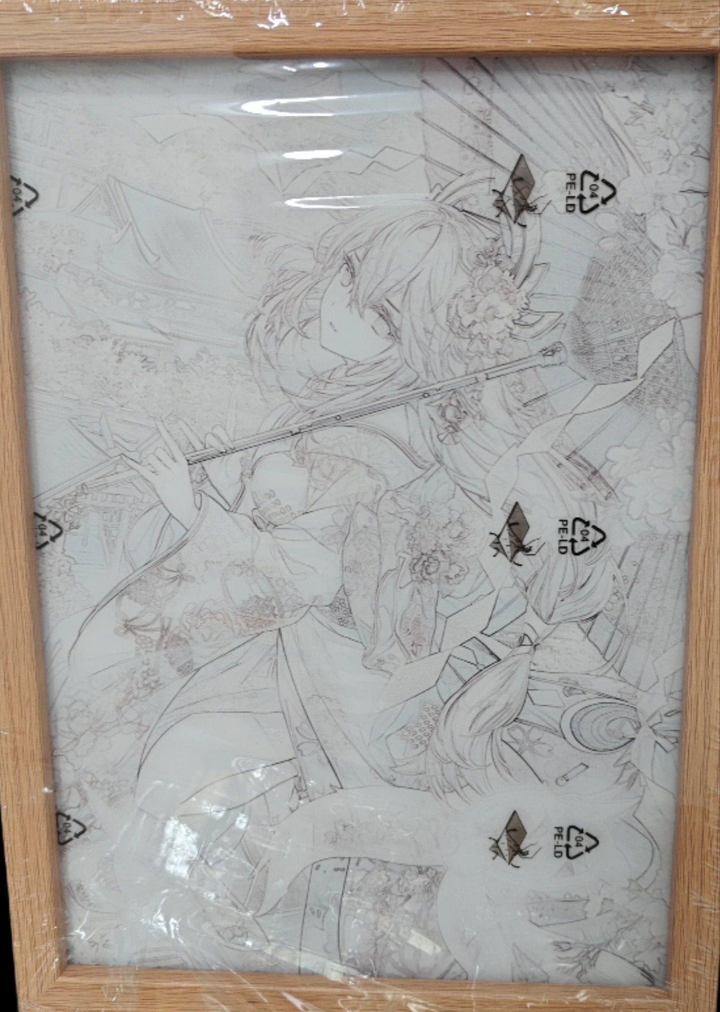 Genshin Impact - Yae Miko Style C Light Up Frame Art Portrait