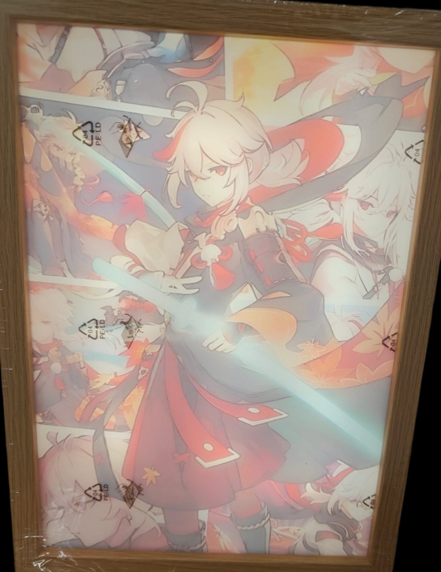 Genshin Impact - Kazuha Style 2 Light Up Frame Art Portrait