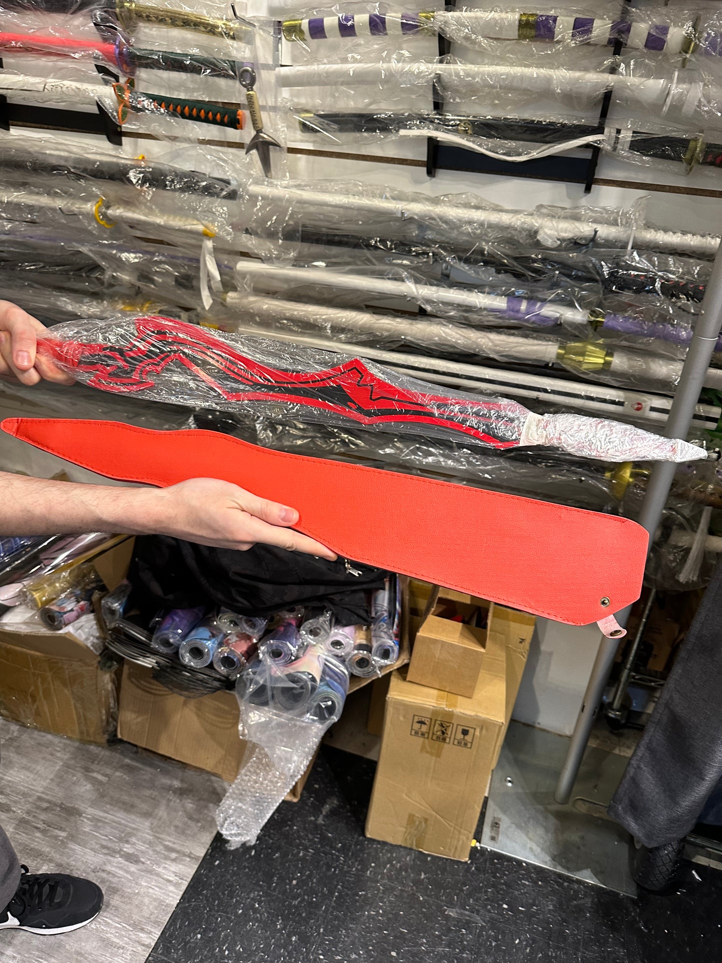 Fate - Nero Claudius Red Saber Metal Sword (Price Does Not Include Shipping - Please Read Description)