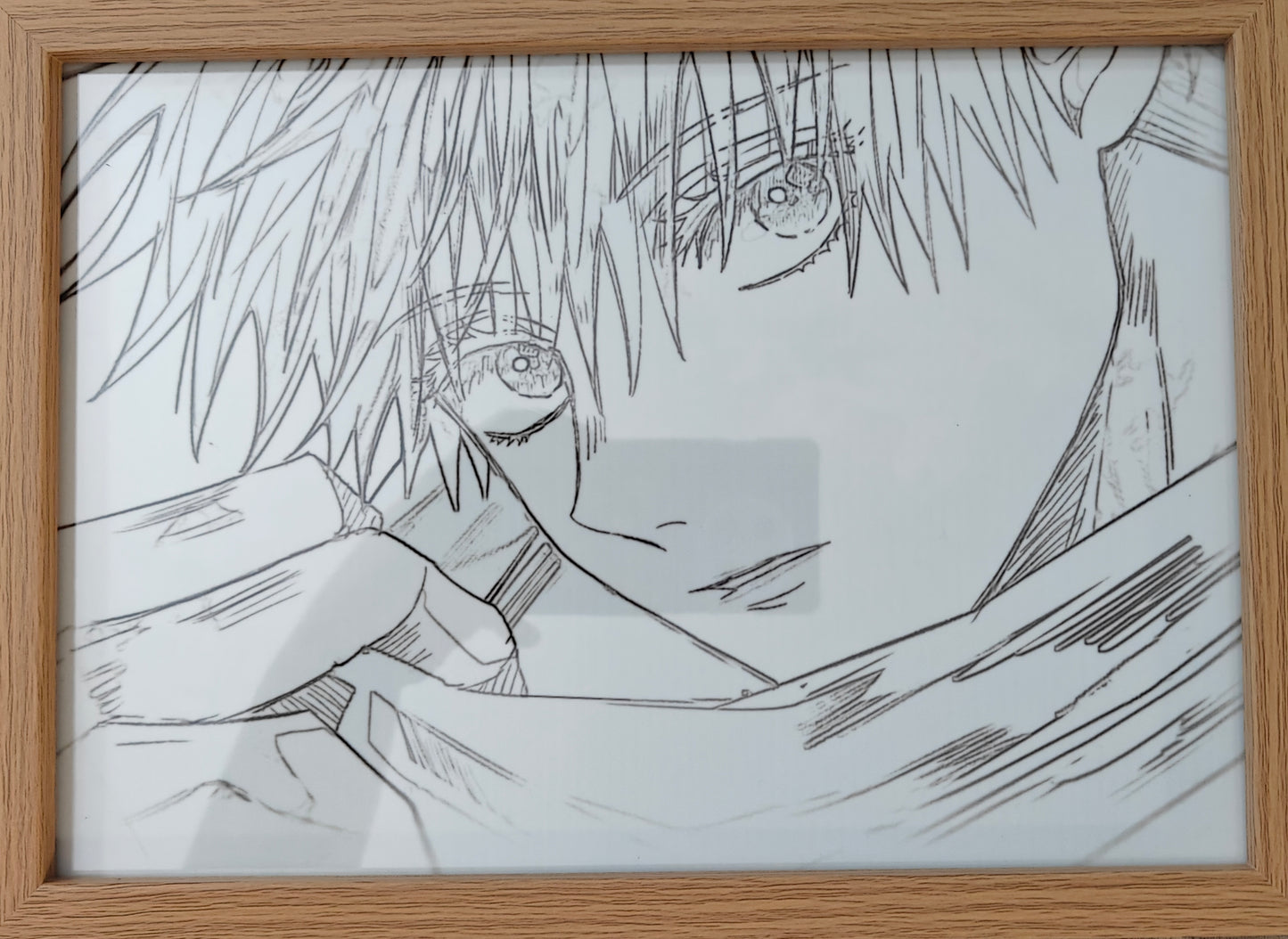Jujutsu Kaisen - Gojo Style 13 Light Up Frame Art Portrait