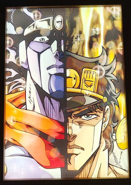 JoJo's Bizarre Adventure - Jotaro Style B Frame Art Portrait
