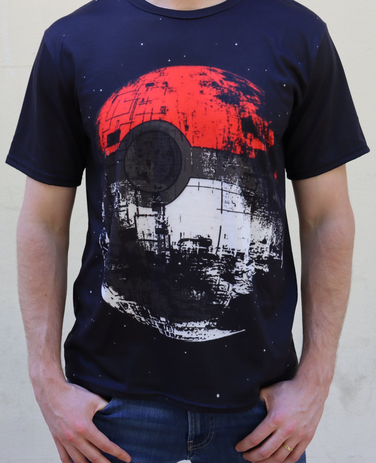 Pokemon - Death Star Pokeball T-Shirt