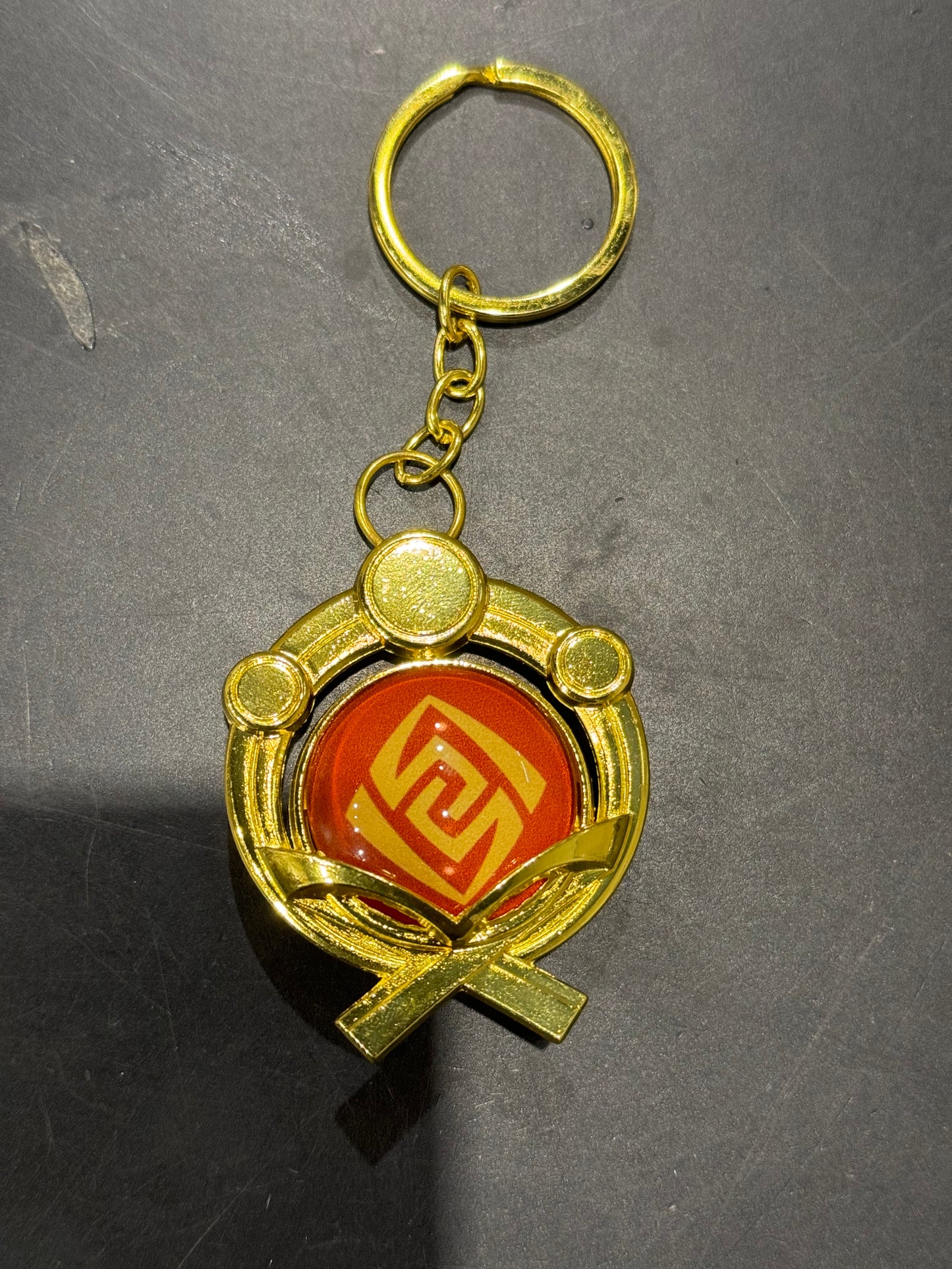 Genshin Impact - Geo Inazuma Vision Metal Keychain