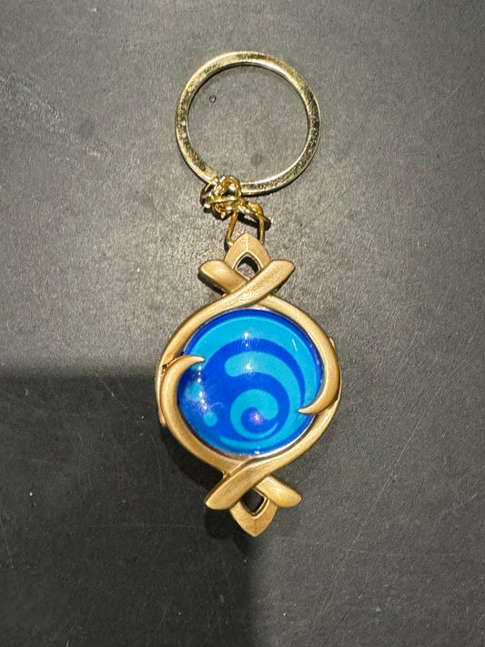 Genshin Impact - Hydro Fontaine Vision Metal Keychain
