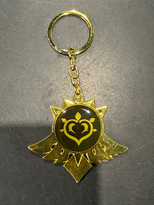 Genshin Impact - Dendro Mondtstat Vision Metal Keychain