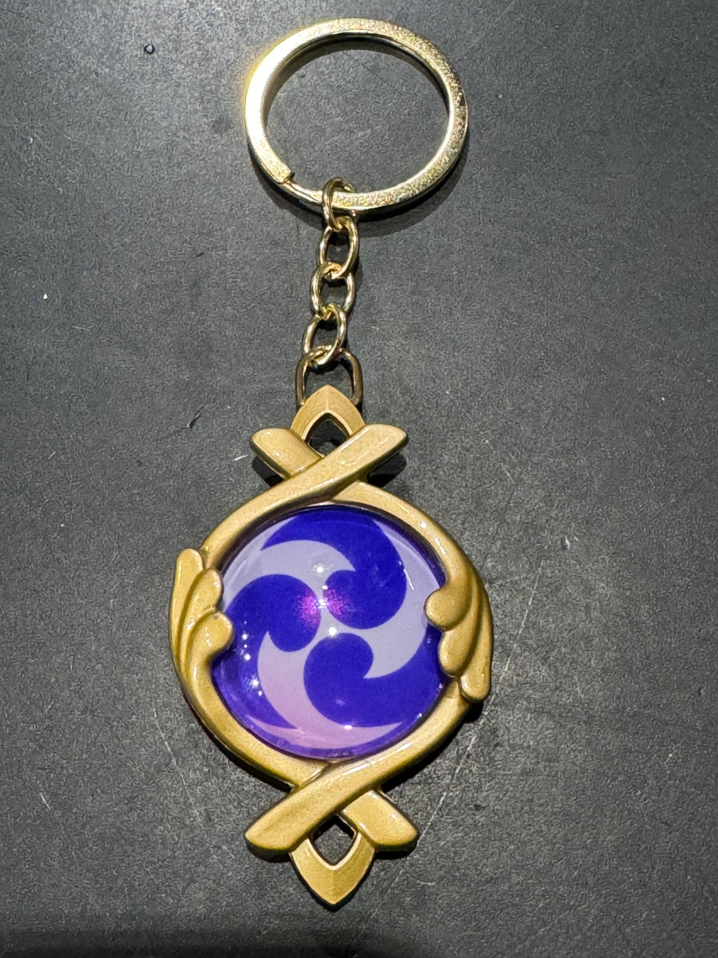 Genshin Impact - Electro Fontaine Vision Metal Keychain