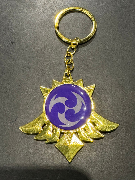 Genshin Impact - Electro Mondtstat Vision Metal Keychain