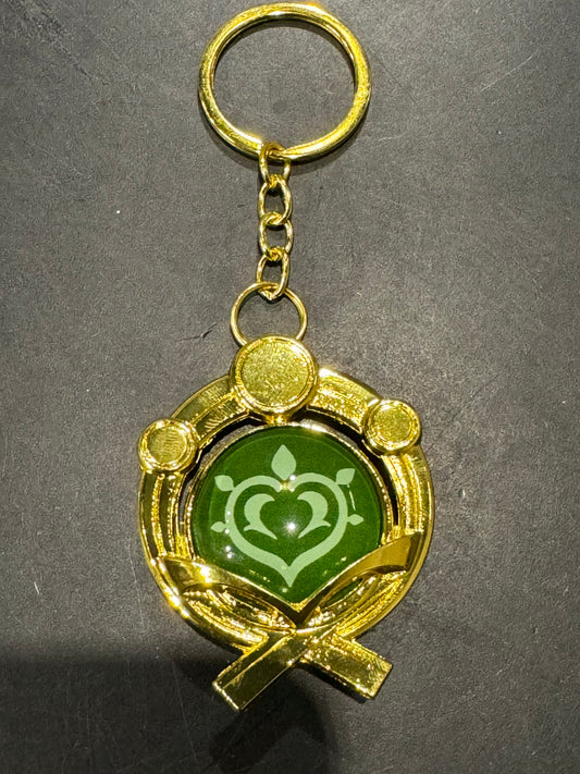 Genshin Impact - Dendro Inazuma Vision Metal Keychain