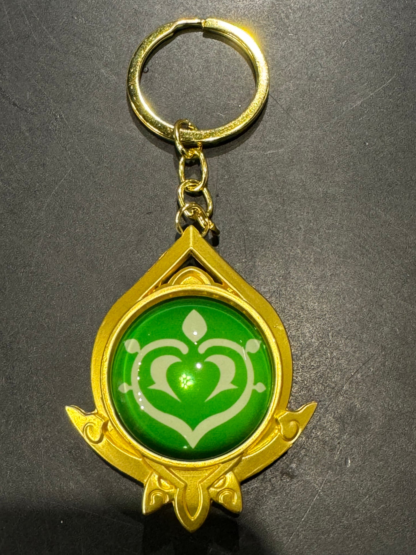 Genshin Impact - Dendro Sumeru Vision Metal Keychain