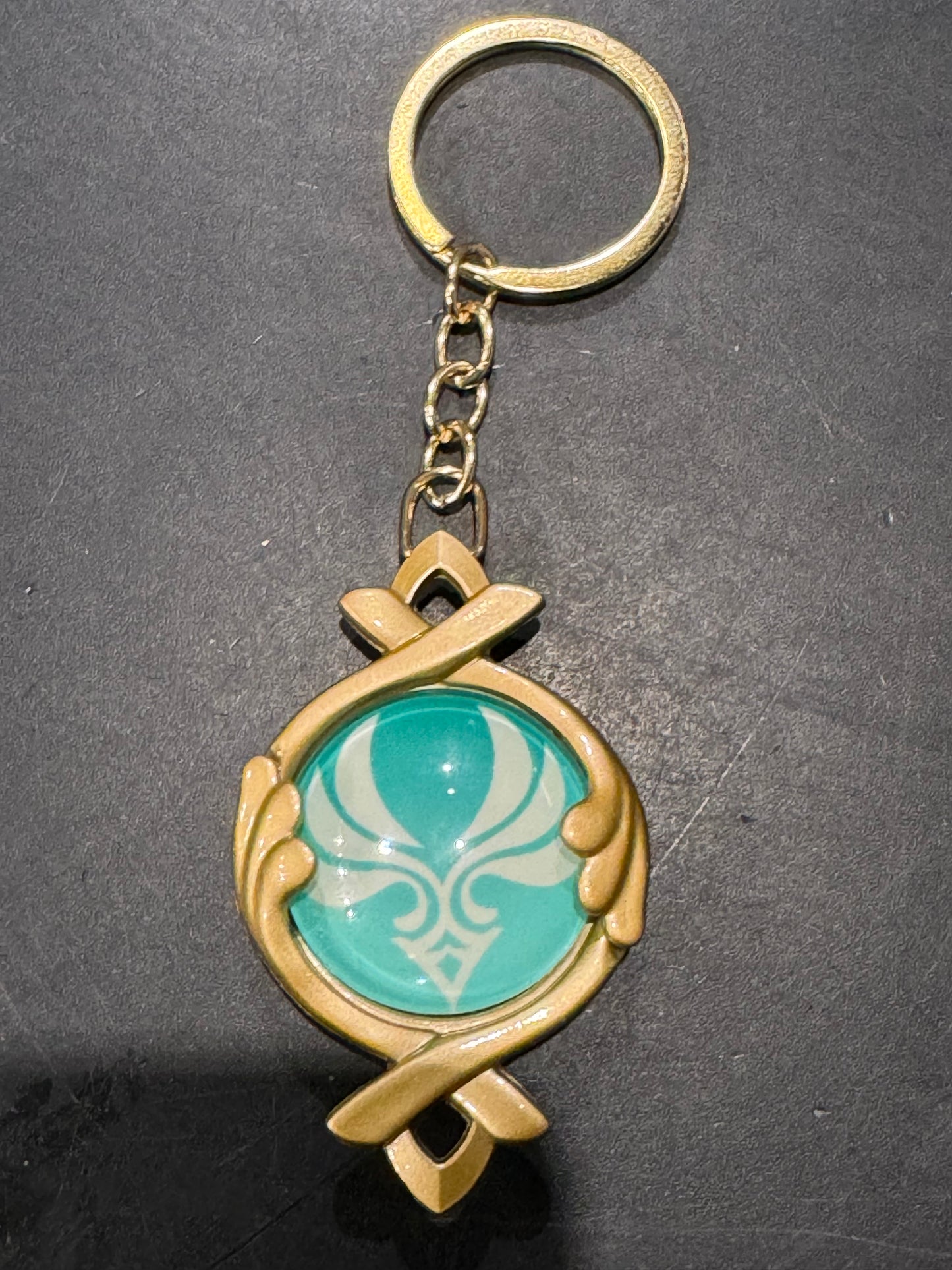 Genshin Impact - Anemo Fontaine Vision Metal Keychain