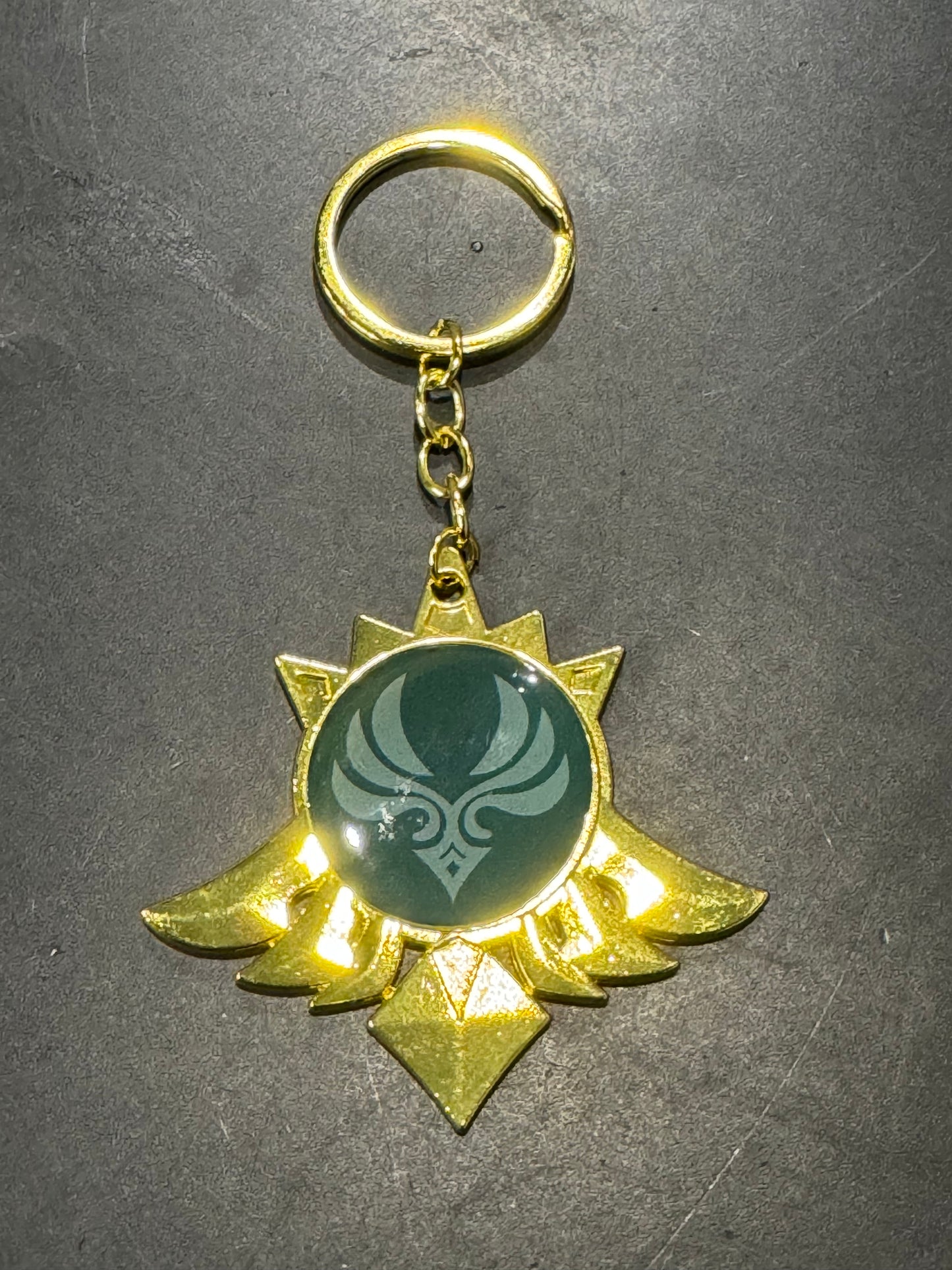 Genshin Impact - Anemo Mondtstat Vision Metal Keychain