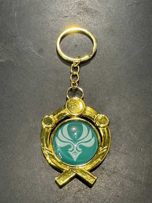 Genshin Impact - Anemo Inazuma Vision Metal Keychain