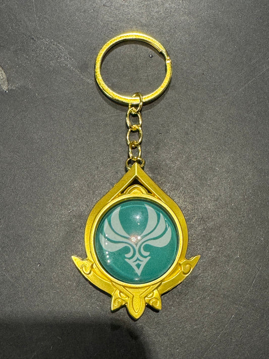 Genshin Impact - Anemo Sumeru Vision Metal Keychain