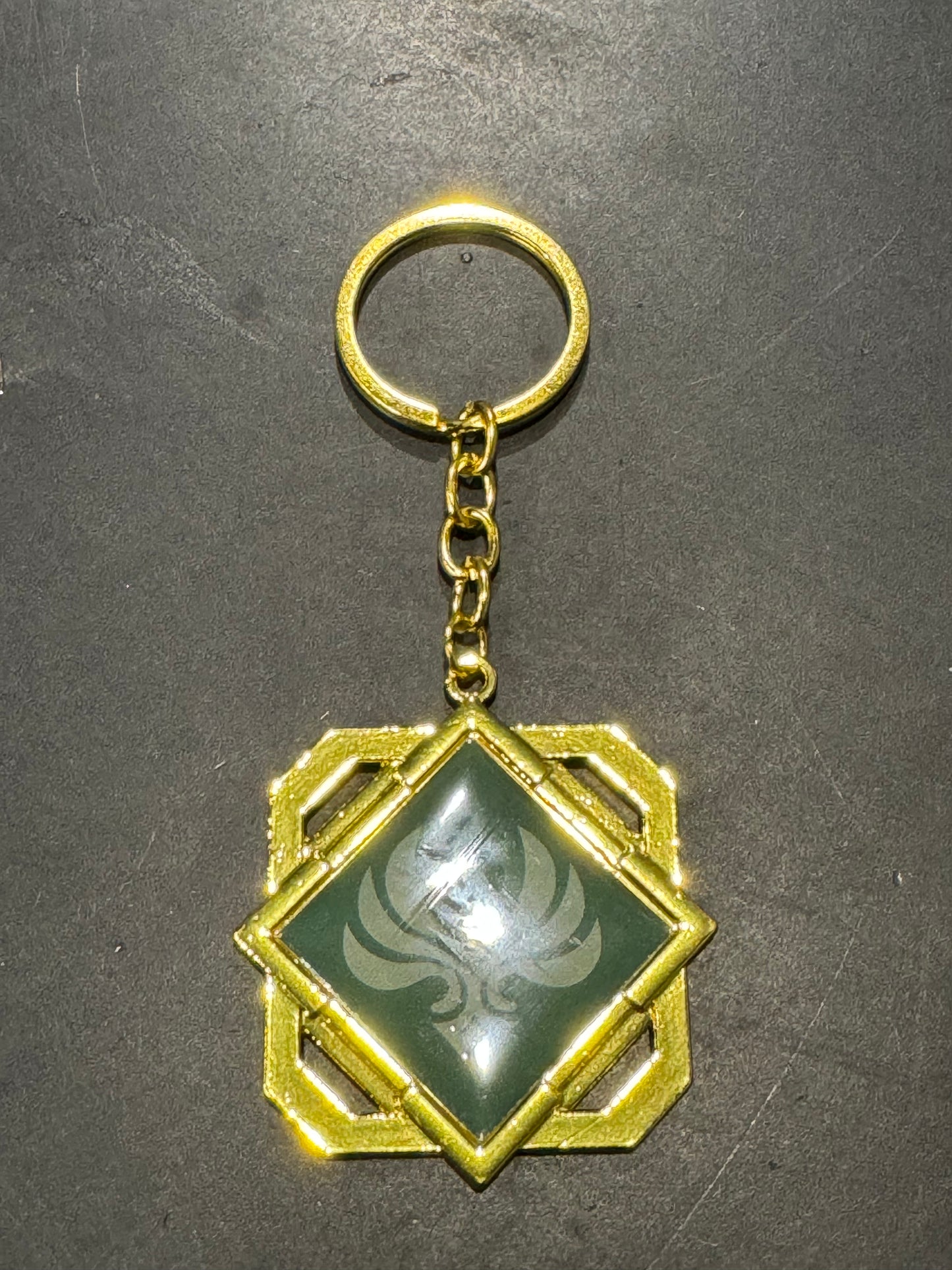 Genshin Impact - Anemo Liyue Vision Metal Keychain