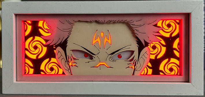 Jujutsu Kaisen - Sukuna Light Box (Shipping Calculated At Checkout)