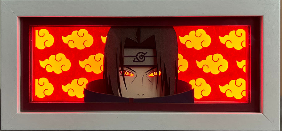 Naruto - Akatsuki Itachi Light Box (Shipping Calculated At Checkout)