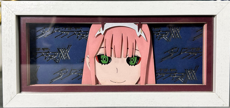 Darling in the Franxx - Zero Two Light Box (Shipping Calculated At Checkout)