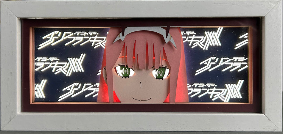 Darling in the Franxx - Zero Two Light Box (Shipping Calculated At Checkout)