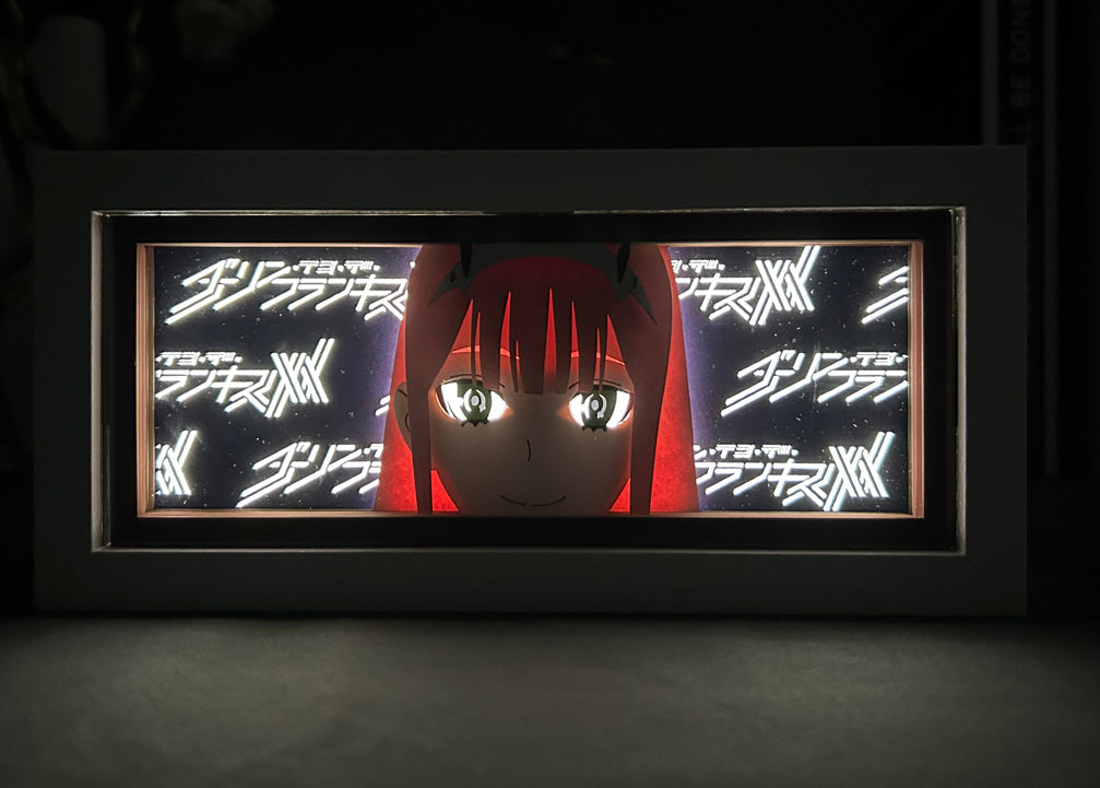Darling in the Franxx - Zero Two Light Box (Shipping Calculated At Checkout)