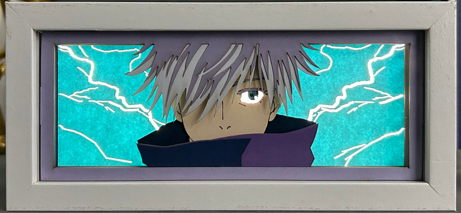Jujustsu Kaisen - Gojo Satoru Light Box (Shipping Calculated At Checkout)