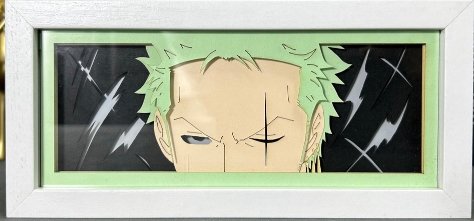 One Piece - Zoro Light Box (Shipping Calculated At Checkout)