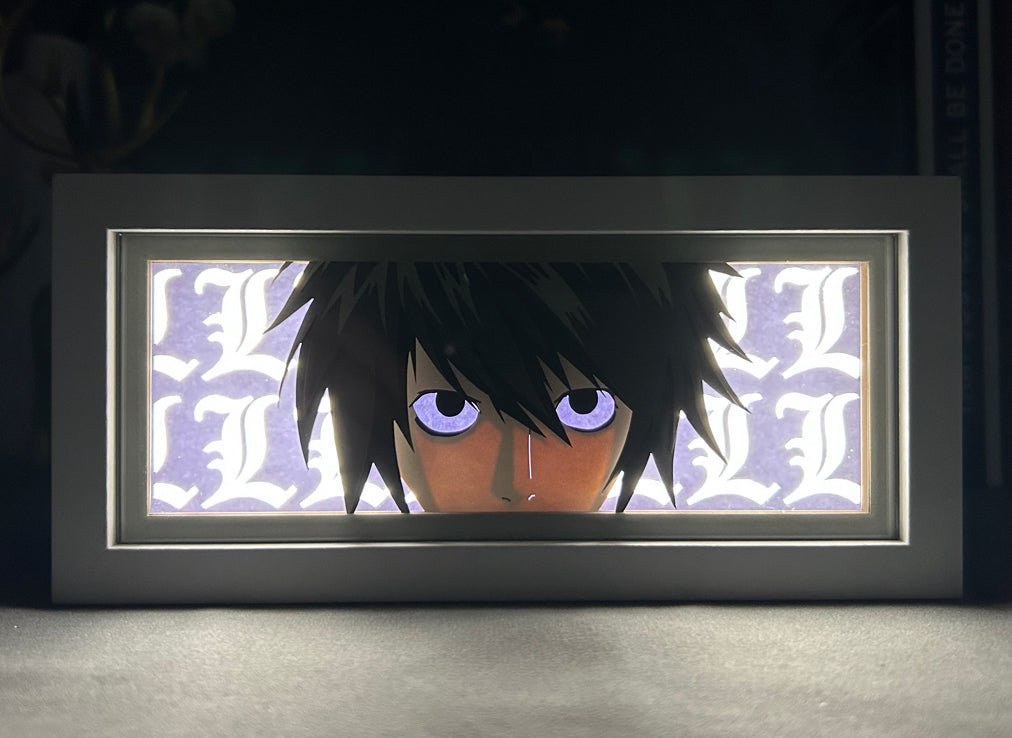 Death Note - L Light Box (Shipping Calculated At Checkout)