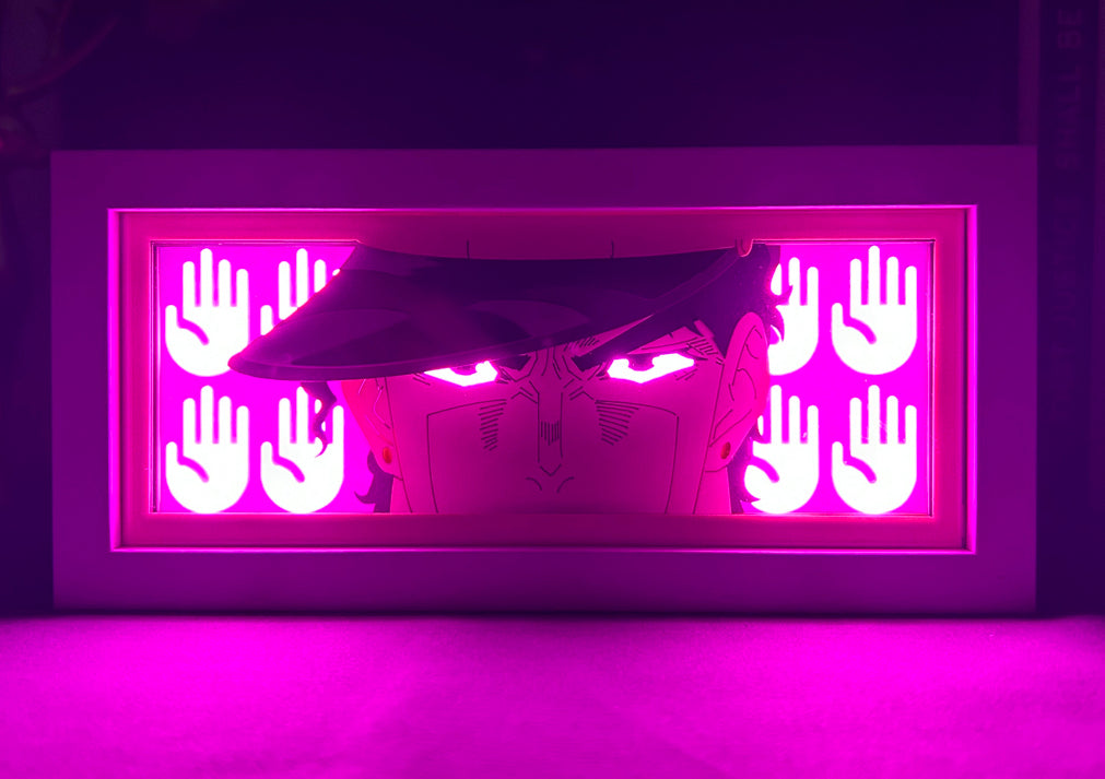 Jojo's Bizarre Adventure - Jotaro Light Box (Shipping Calculated At Checkout)