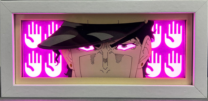 Jojo's Bizarre Adventure - Jotaro Light Box (Shipping Calculated At Checkout)