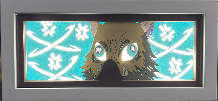 Demon Slayer - Inosuke Light Box (Shipping Calculated At Checkout)