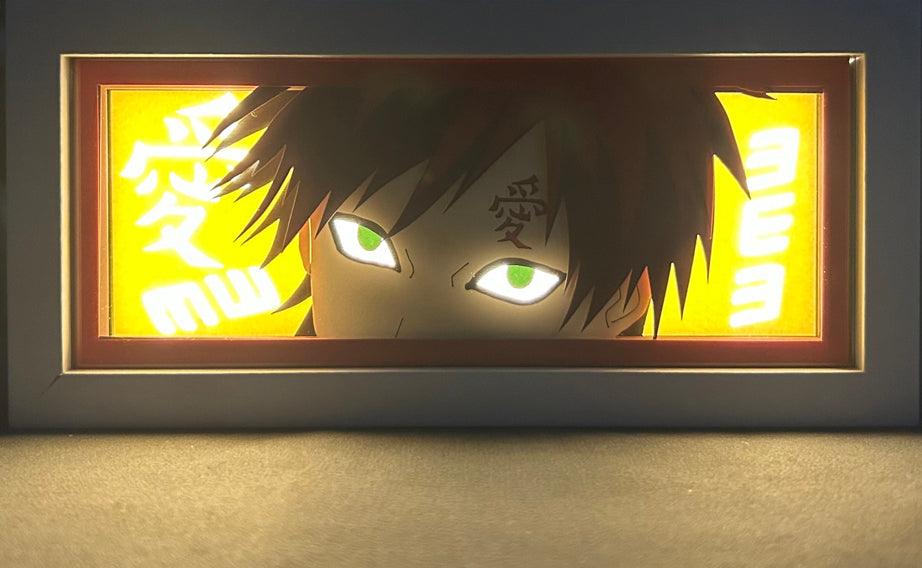 Naruto - Gaara Light Box (Shipping Calculated At Checkout)