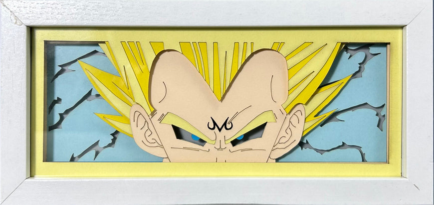 Dragon Ball - Vegeta Light Box (Shipping Calculated At Checkout)
