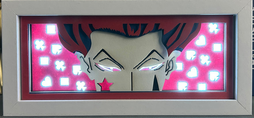 Hunter x Hunter - Hisoka Light Box (Shipping Calculated At Checkout)
