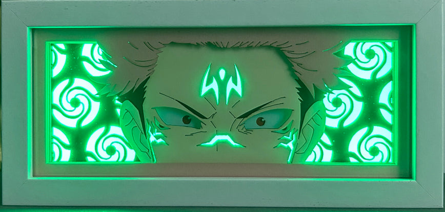 Jujutsu Kaisen - Sukuna Light Box (Shipping Calculated At Checkout)