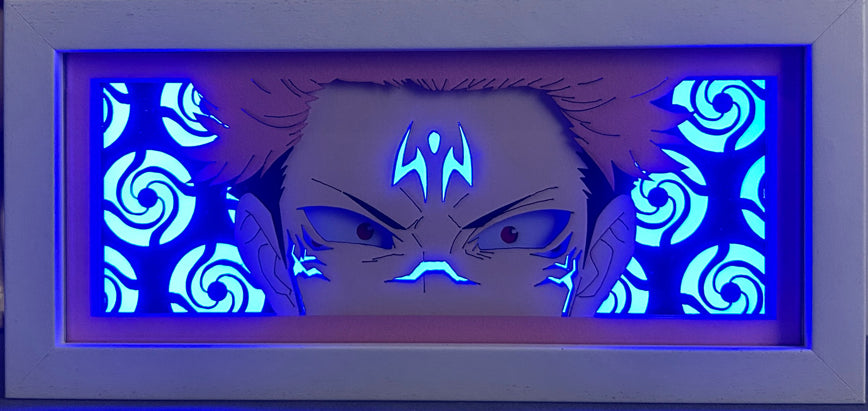 Jujutsu Kaisen - Sukuna Light Box (Shipping Calculated At Checkout)
